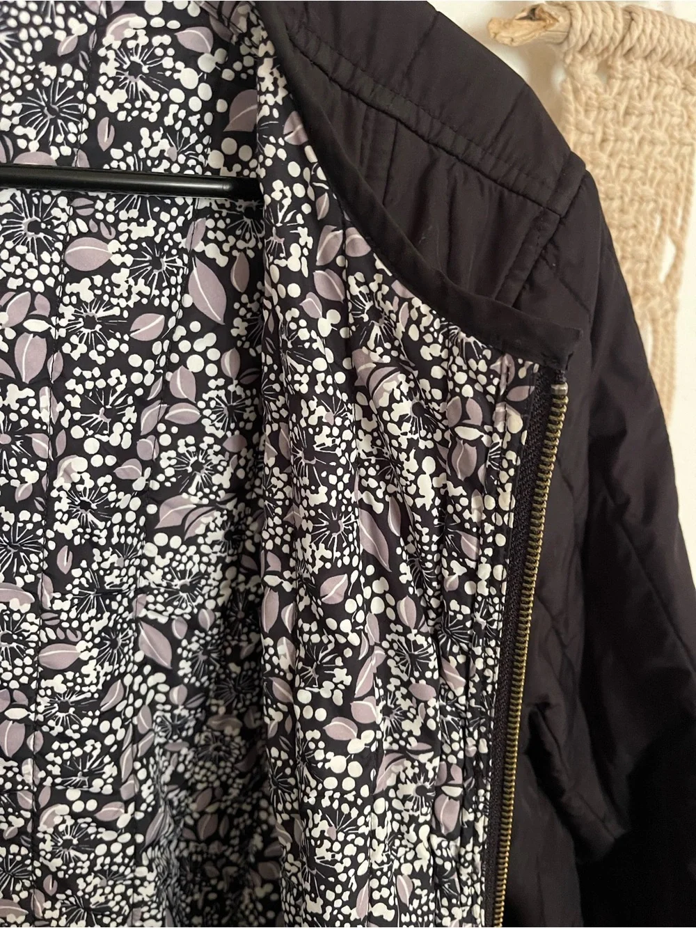 Lands End lightweight quilted